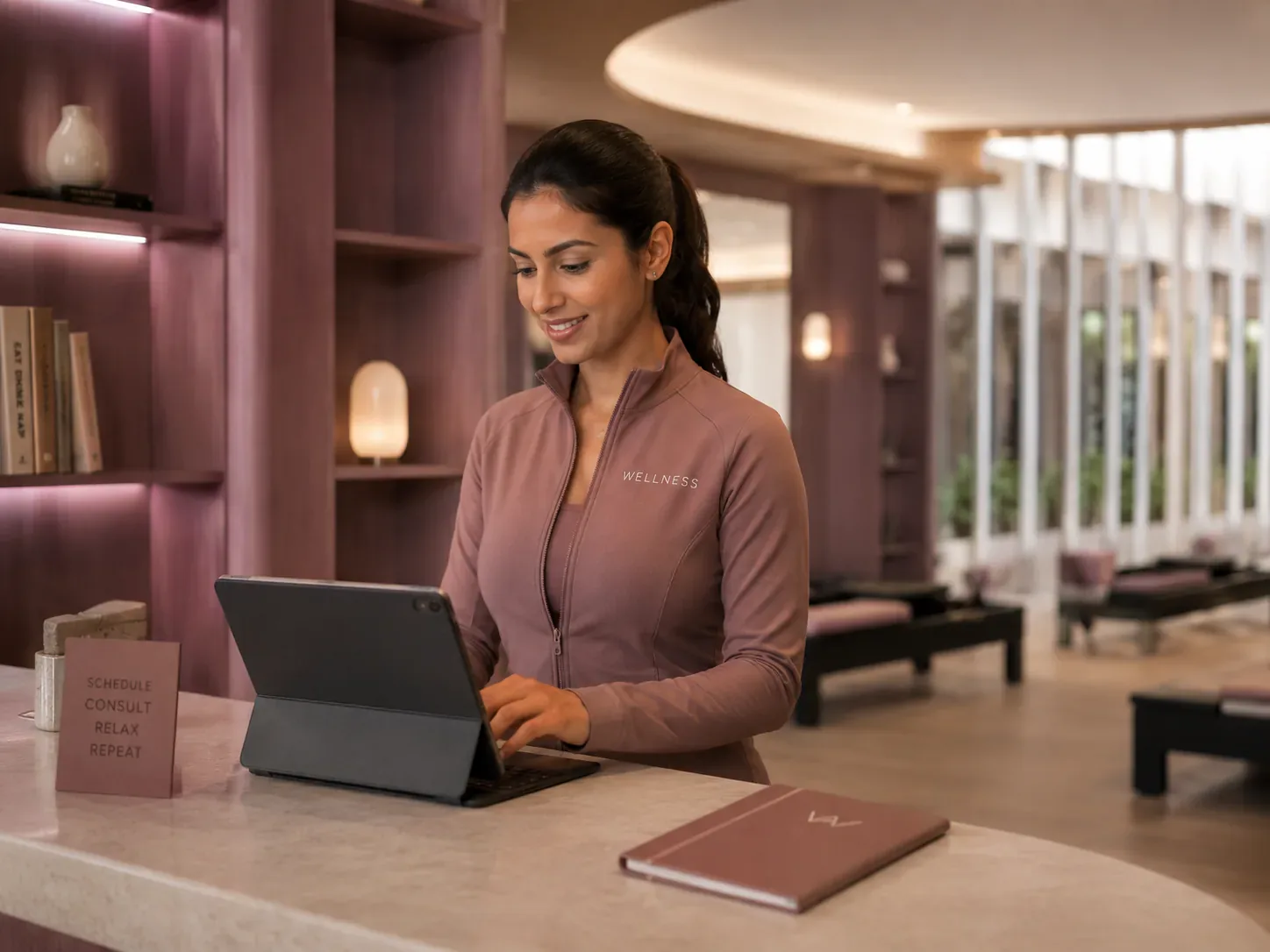 DLF THRIVE concierge arranging a member visit