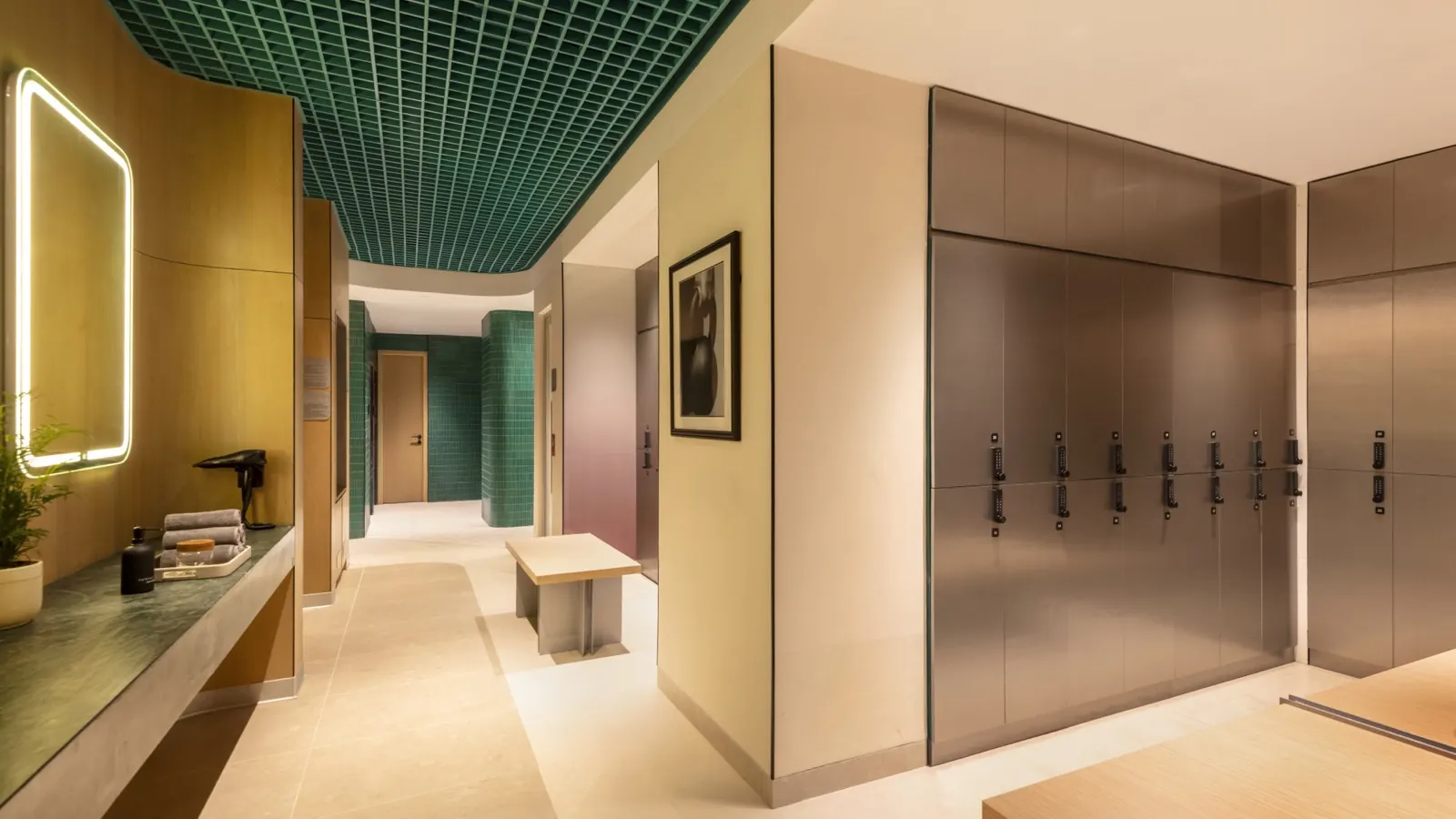 THRIVE locker room