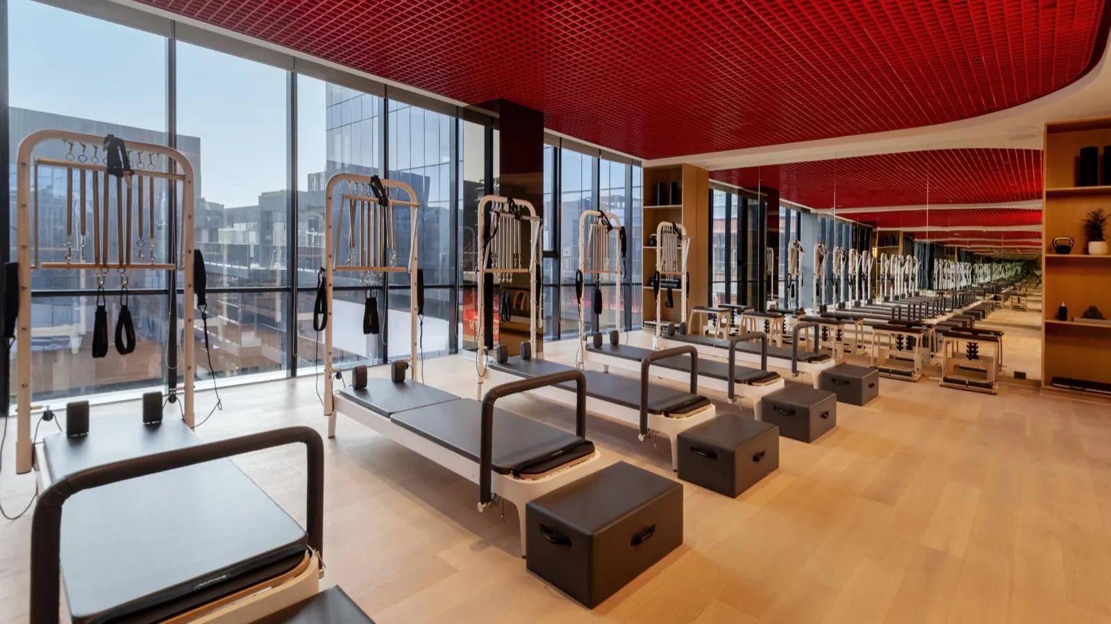 Pilates reformer studio